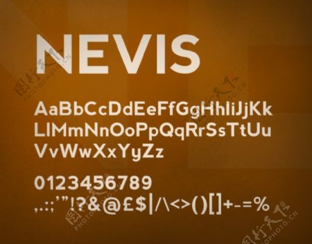 尼维斯字体