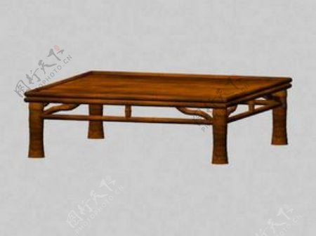 中式桌子3d模型桌子图片81