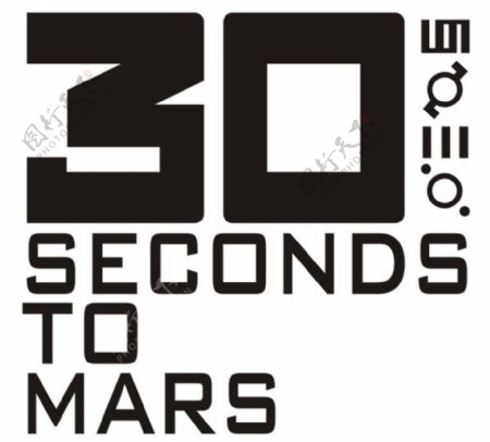 30SECONDSTOMARSlogo设计欣赏30SECONDSTOMARS唱片公司标志下载标志设计欣赏