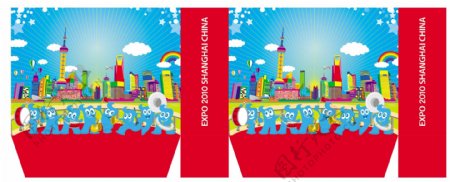 上海世博会宣传手袋图片
