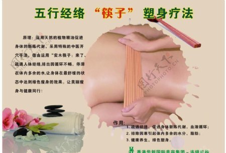 五行经络筷子塑身疗法图片