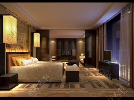 五星酒店卧室图片