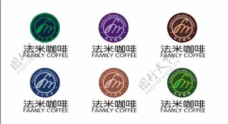 法米咖啡logo图片