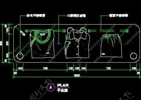 服装类道具cad详图第一辑30例51