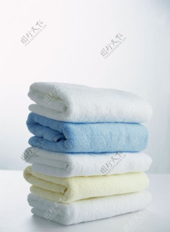 浴巾组合图片