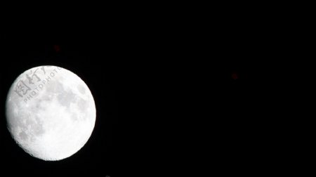 晚上月亮运动背景的大视频免费下载