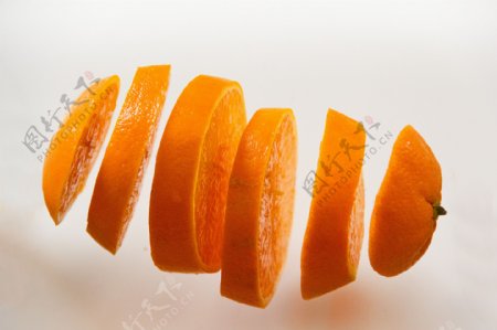 橙切片素材