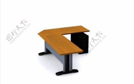 室内家具之办公桌0203D模型