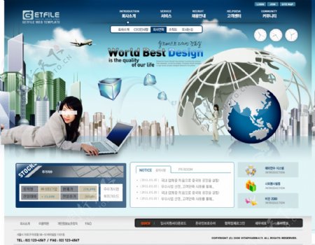 企业网站网页设计图片