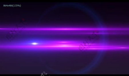 紫色光线演绎