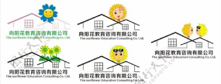 向阳花教育logo图片