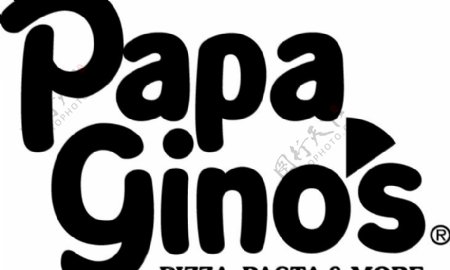 PapaGinoslogo设计欣赏爸爸吉诺斯标志设计欣赏