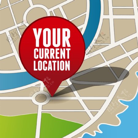 城市地图的GPS矢量03