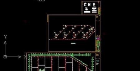 CNC数控机床及加工中心车间给排水设计图