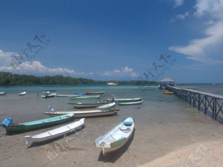 巴厘岛金银岛图片