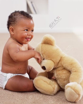 黑人婴孩图片