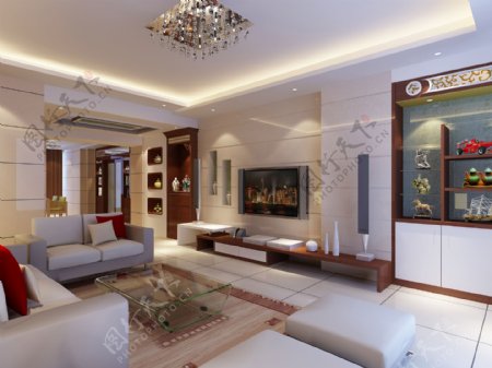 客厅装饰设计环境效果图片