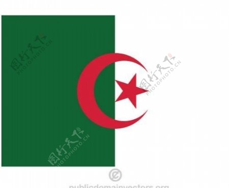 阿尔及利亚矢量标志