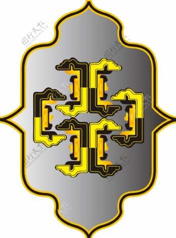 黄黑logo图片