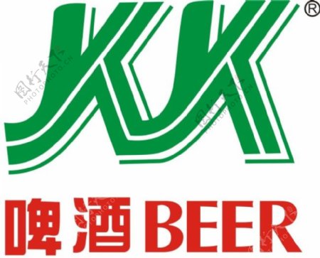 KK啤酒标志