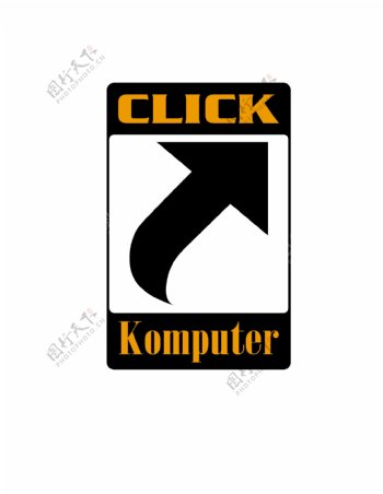 ClickKomputerlogo设计欣赏ClickKomputer电脑软件标志下载标志设计欣赏