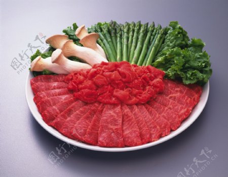 海鲜美食肉肉串肉丸肉类肉片