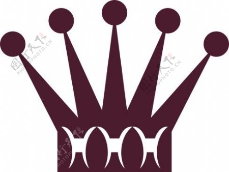 王冠矢量logo