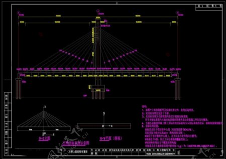 主桥上部结构CAD图纸
