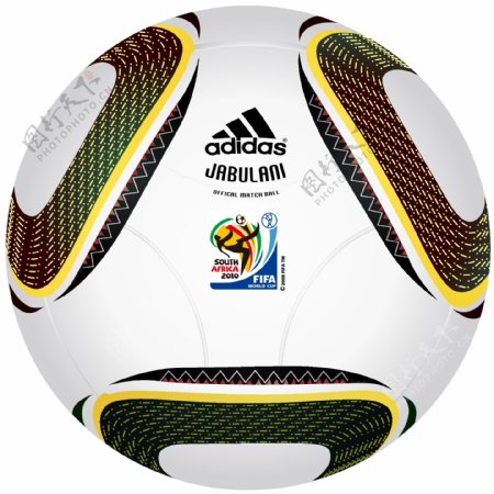 2010世界杯特别的球矢量