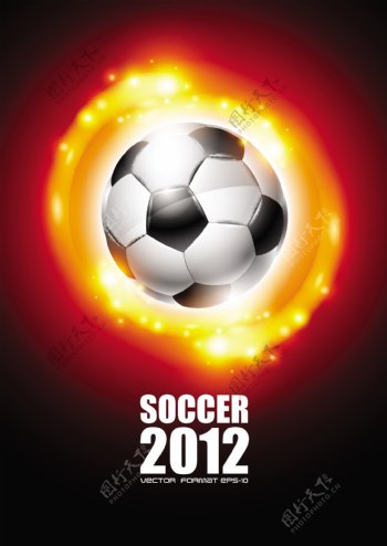 2012世界杯海报足球