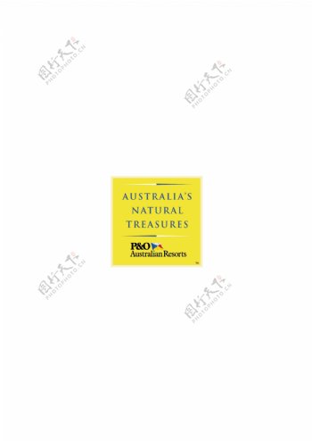 AustraliasNaturalTreasureslogo设计欣赏AustraliasNaturalTreasures酒店业标志下载标志设计欣赏