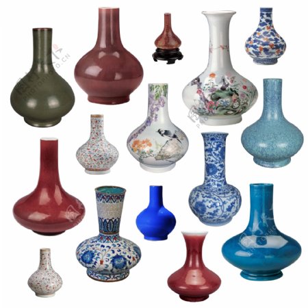 古代花瓶瓷瓶瓷器