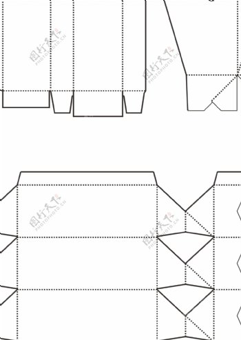 各种包装盒模板