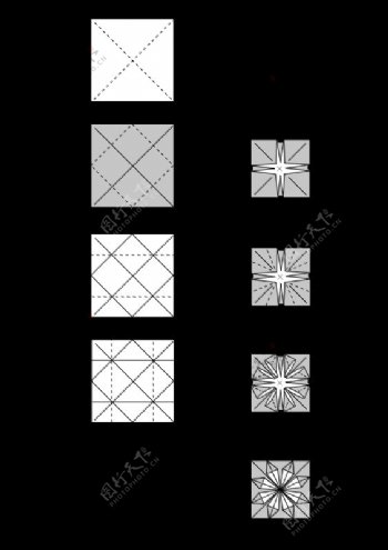 折纸装饰指令
