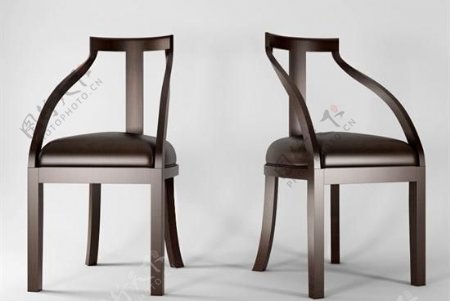 单人椅子3d模型