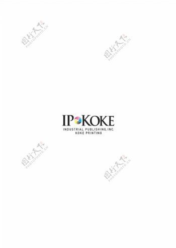 IPKokelogo设计欣赏IPKoke重工标志下载标志设计欣赏