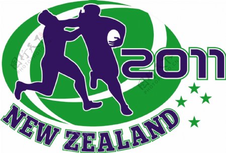 橄榄球运动员应对护新西兰2011