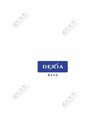 DexiaBanklogo设计欣赏DexiaBank金融机构标志下载标志设计欣赏