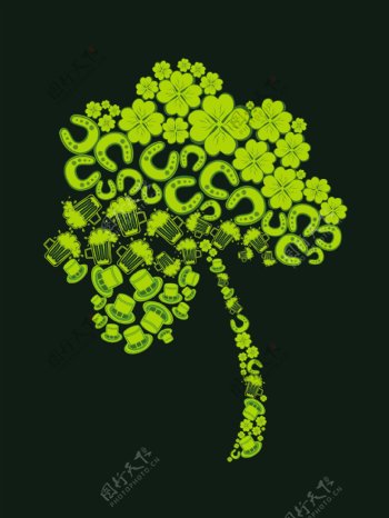 环保绿色创意树
