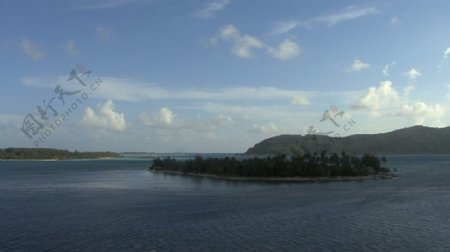 波拉波拉岛泻湖股票视频