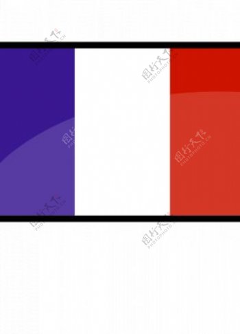 法国国旗矢量图形