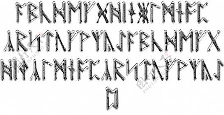 贝奥武夫的符文字体