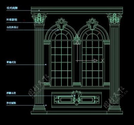 国外门窗3d模型家具图片素材10