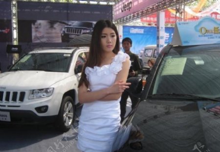 2012济南春季车展车模图片