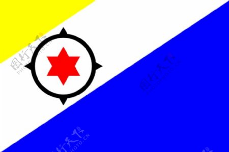 博奈尔岛剪贴画国旗
