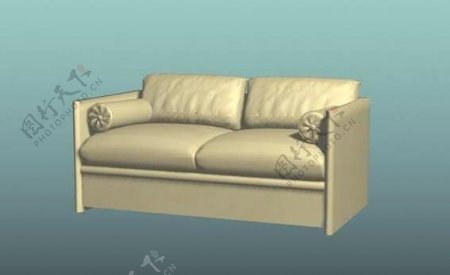 当代现代家具沙发3D模型B012