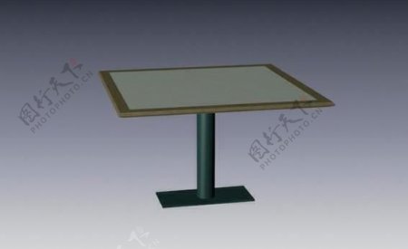 当代现代家具桌子3D模型e014