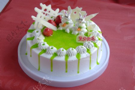 生日蛋糕生肖兔