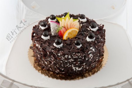 欧式蛋糕生日蛋糕水果蛋糕图片