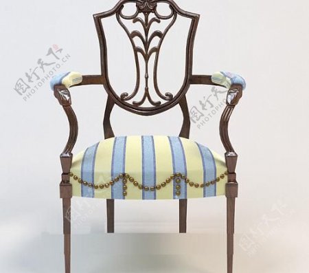 精致欧式家具新古典椅子图片